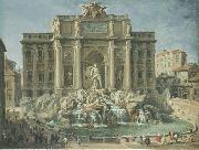 Giovanni Paolo Pannini, Fountain of Trevi, Rome